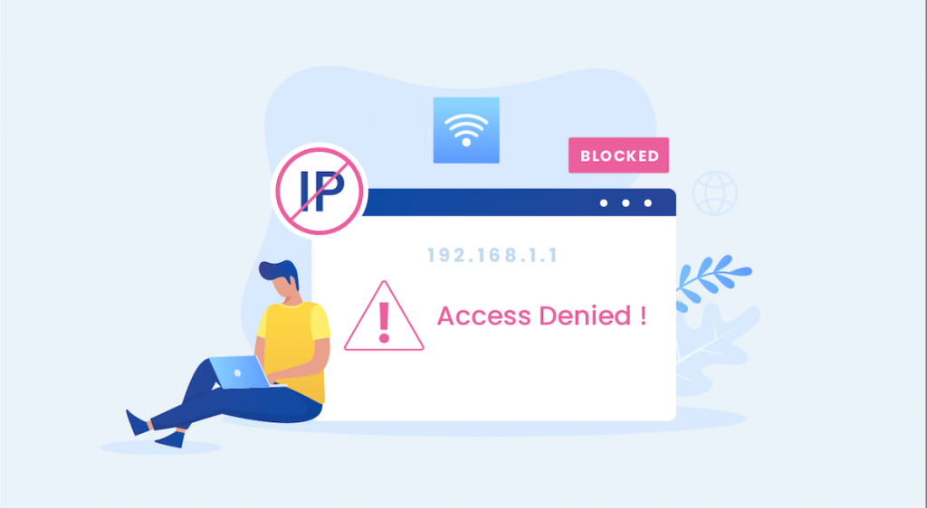 رفع مسدود شدن IP در فایروال سرور