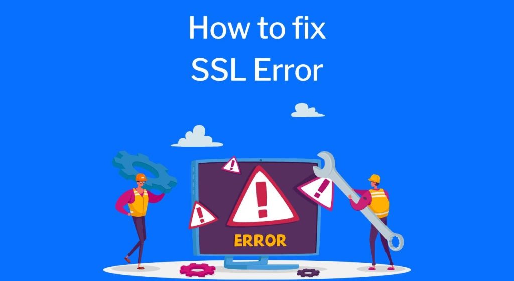رفع خطای ssl