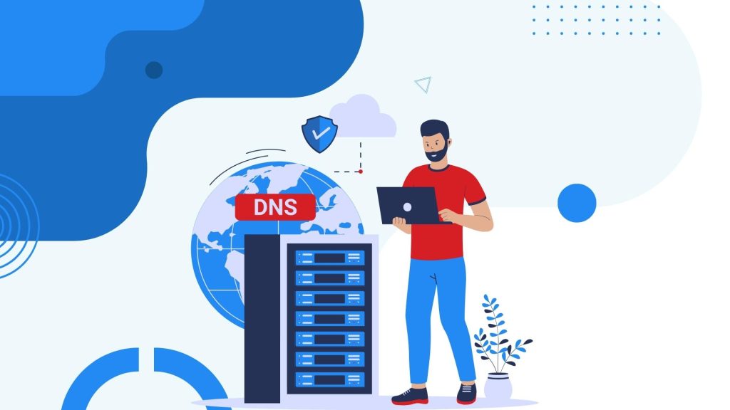 مشکل DNS سایت