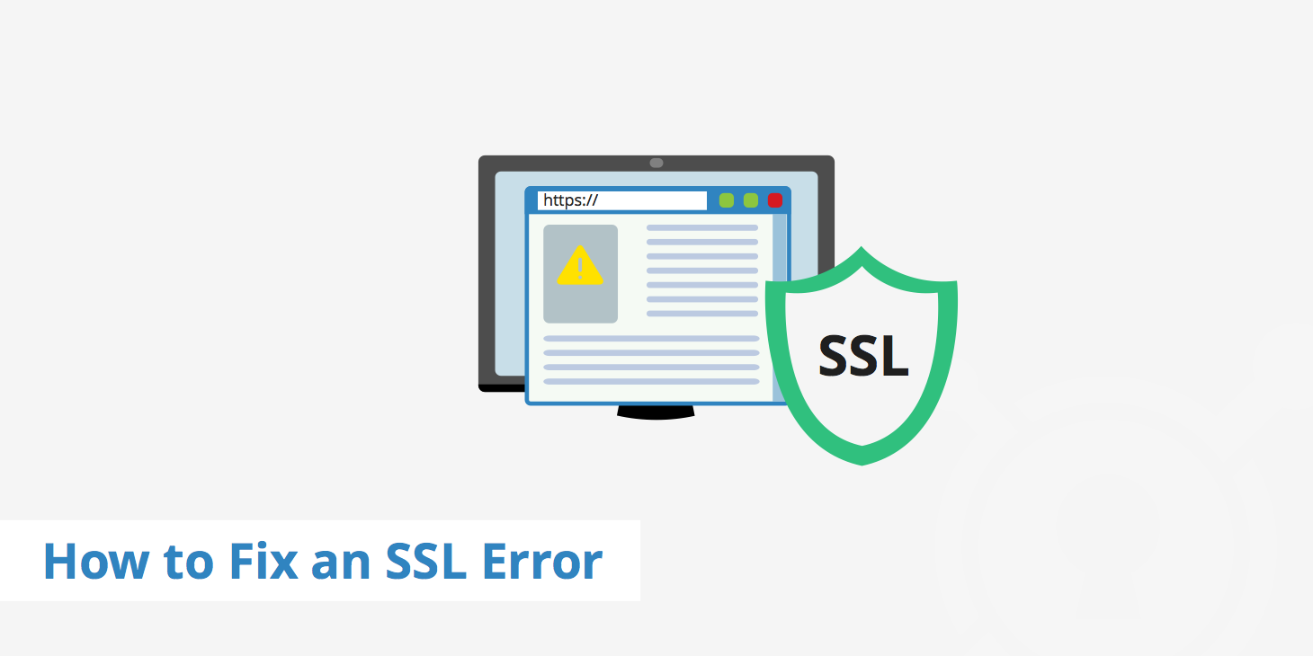 رفع خطای ssl