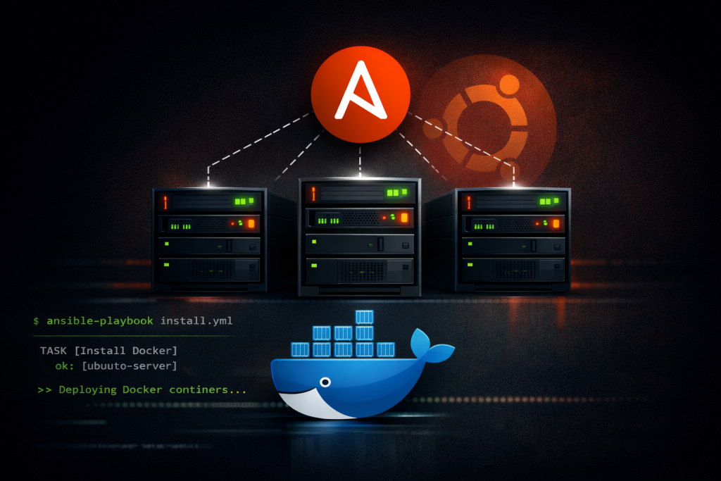 نصب داکر با Ansible | آموزش استفاده از Ansible برای نصب داکر در اوبونتو ...